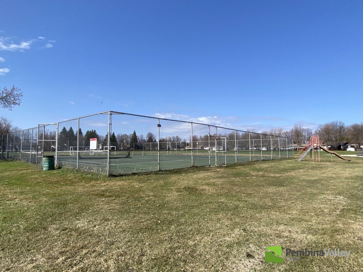 Lions Park tennis court refurbishment project beginning soon in Winkler portals